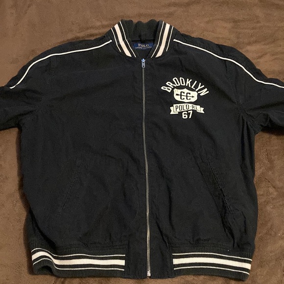 Polo RL Brooklyn CC Bomber Jacket - Picture 2 of 9